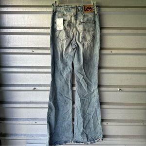 NWT LEE x FOREVER 21 LIGHT DENIM FLARE JEANS SZ 24
